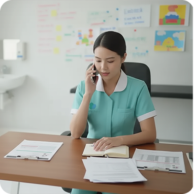 Specialized customized care coordinator
